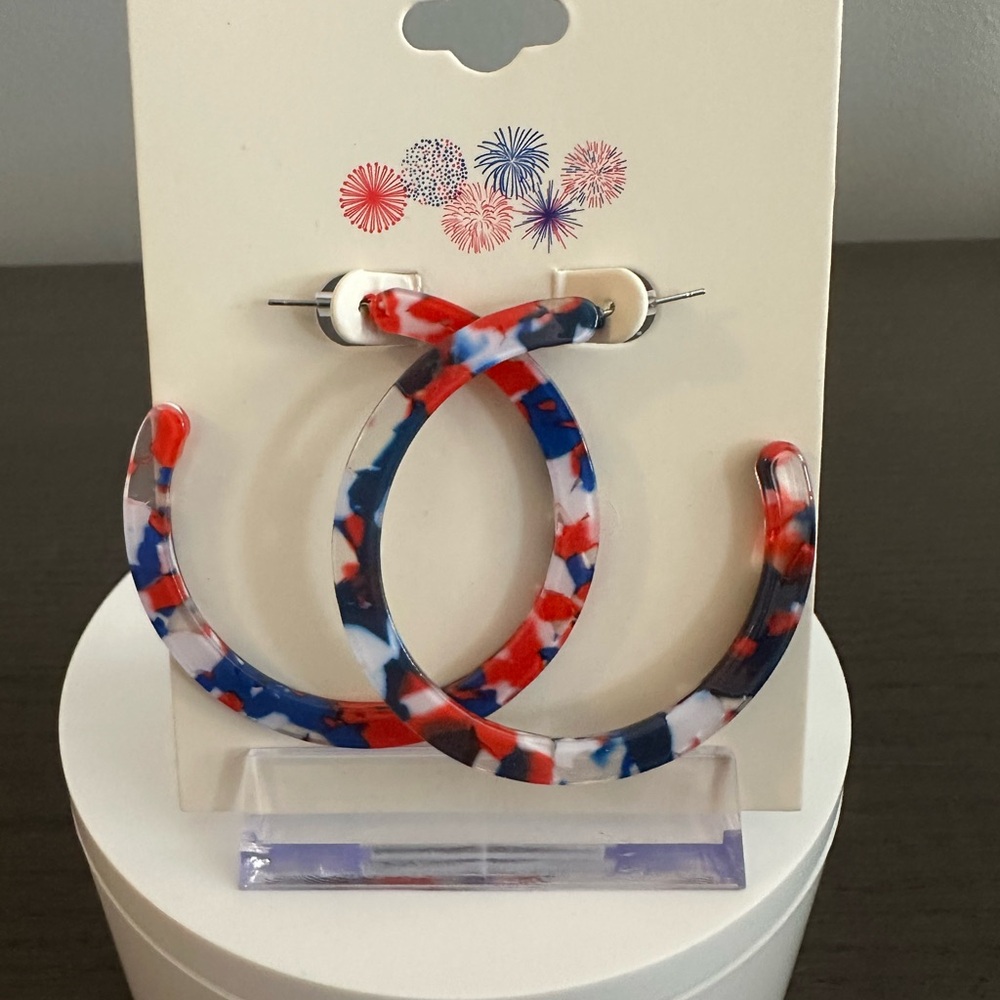 Colorful Hoop Earrings